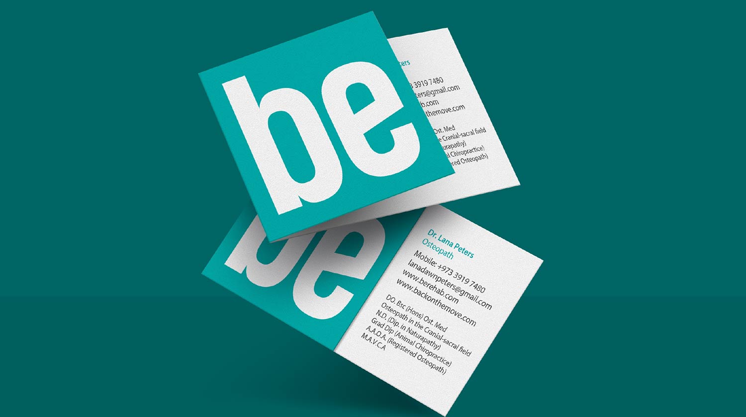 beREhab business cards