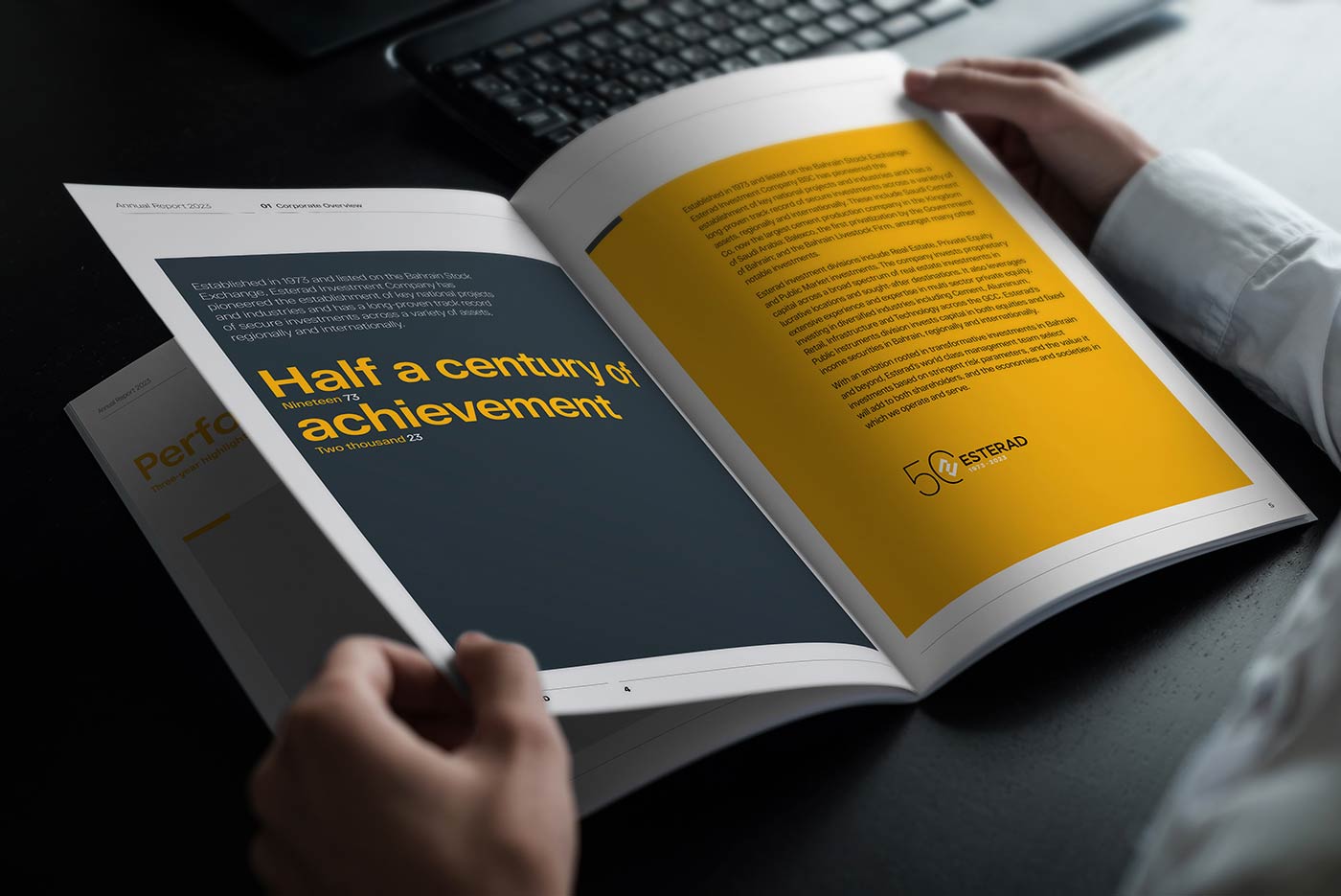 Esterad Annual Report view1