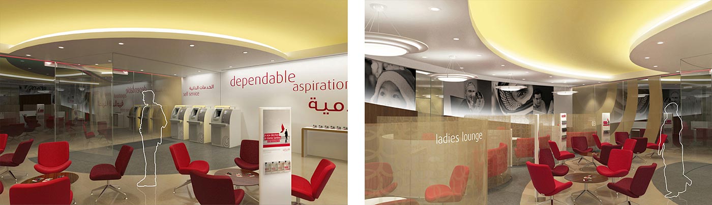 Ithmaar Bank - branch design