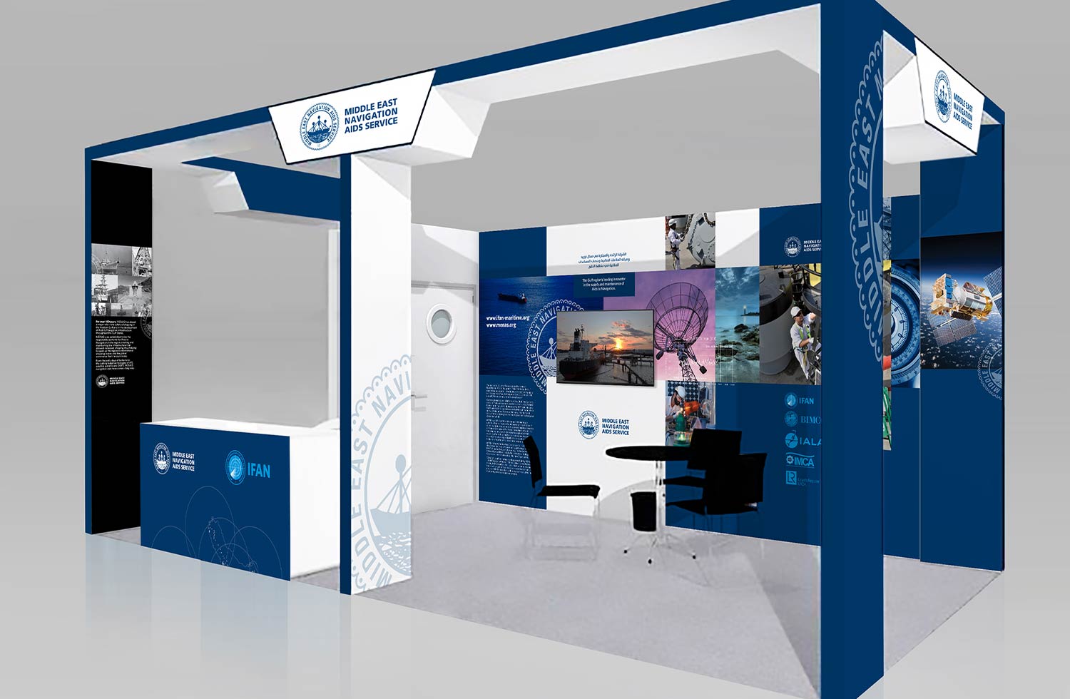 MENAS Stand design
