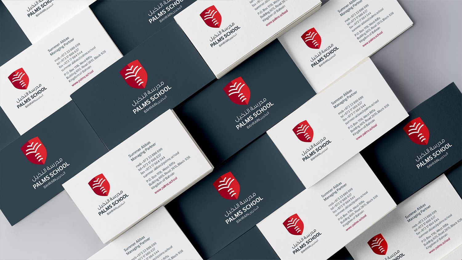 Palms School cards