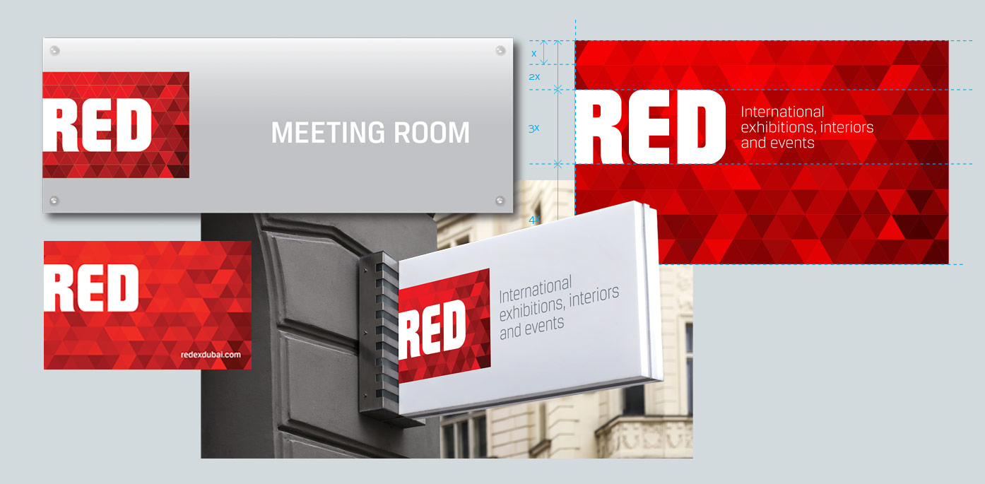 RED signage systems