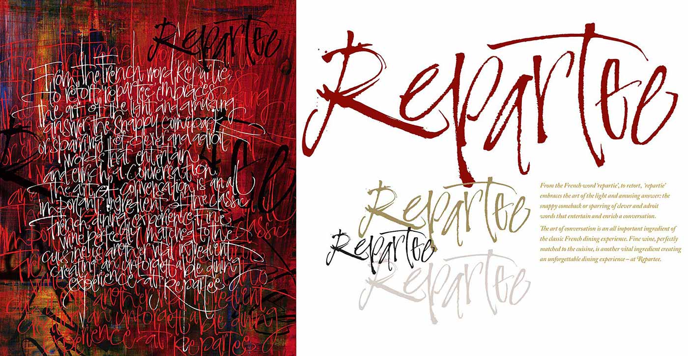 RGC signature restaurant branding